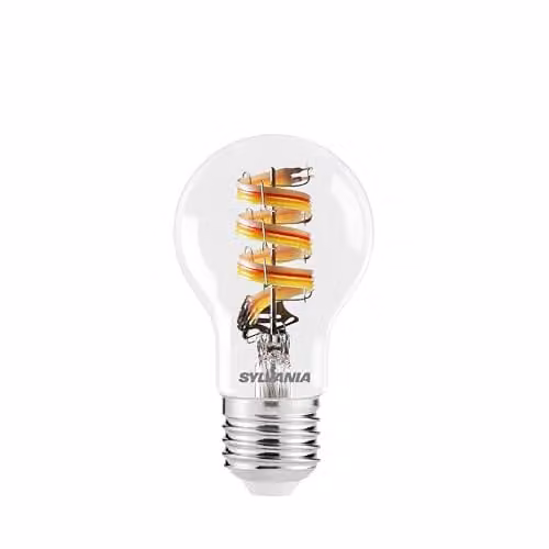 SYLVANIA SylSmart E27 Smart LED Bulb, Dimmable RGBW White and Multicolour Globe Light for Amazon Alexa, Google Assistant and Apple HomeKit – 1