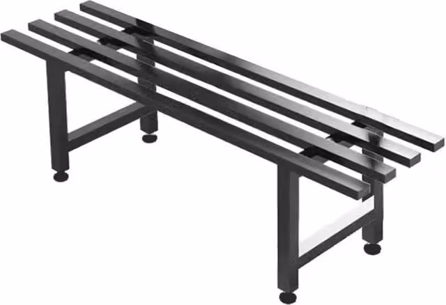 SPETLEK Single Layer Metal Garden Plant Stand in Black