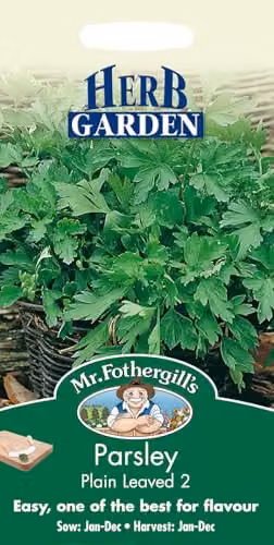 Mr Fothergill's Plain Leaved Parsley Herb Seeds, 2g – 1