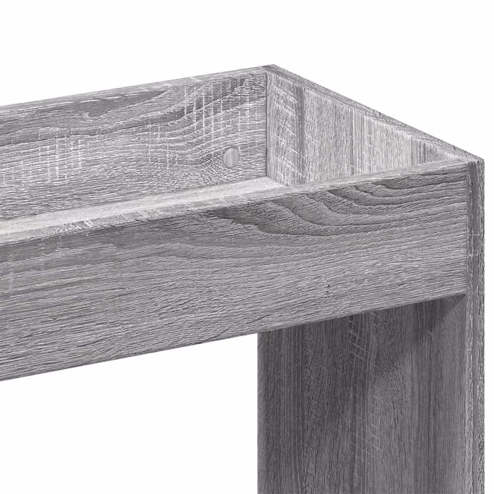 Berkfield Home Grey Sonoma Highboard in Engineered Wood, W/D/H: 92 x 33 x 180 cm – 3