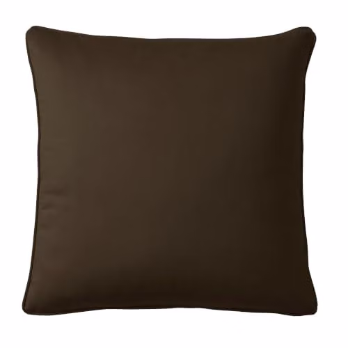 Appletree Harlan Velvet Filled Cushion in Brown, W/D/H: 55 x 55 x 55 cm – 5