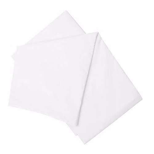 Belledorm White Brushed Cotton Flannelette Extra Deep Fitted Sheet, W/D/H: 140 x 200 x 38 cm – 1