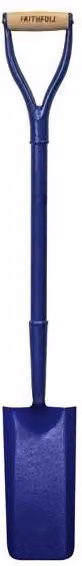 Faithfull All Steel Cable Laying Shovel in Blue – 2