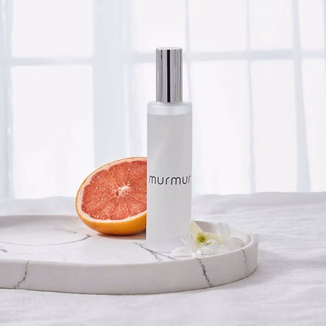 Murmur Energise Room Spray in Silver and White