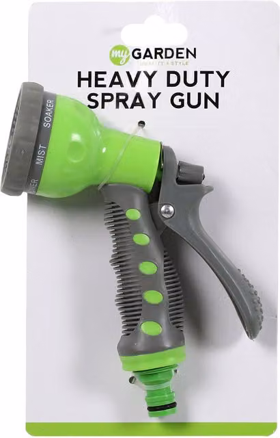 My Garden Heavy Duty Plastic Spray Gun - Green