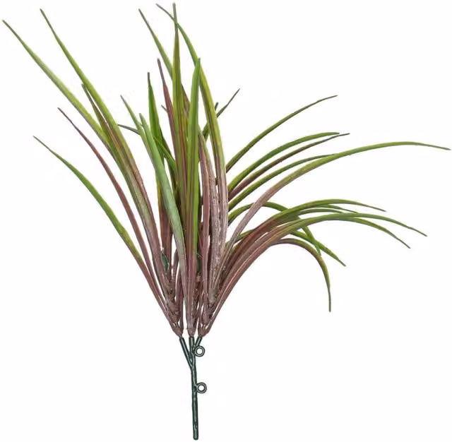 KDMD Pack of 3 Purple Hardy Plastic Grass for Adults