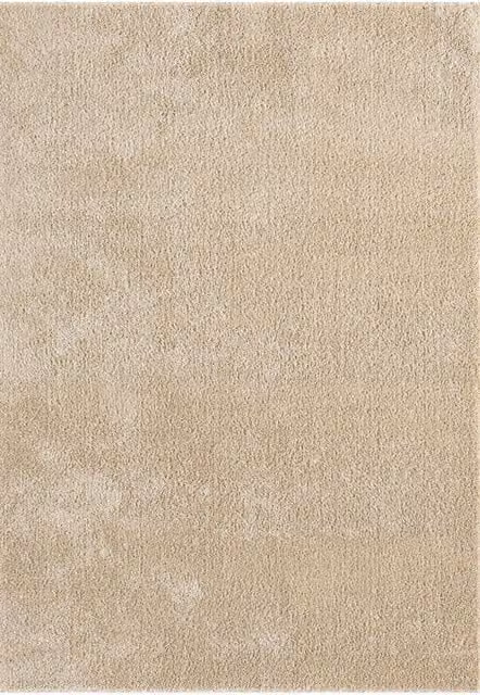 Desire Rugs Comfy Washable Low Pile Living Room Area Rug with Anti-Slip Felt Backing in Beige, W/D: 120 x 160 cm