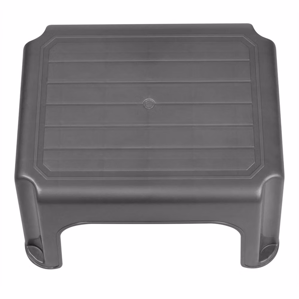 SPETLEK Heavy Duty Step Stool, Silver and Grey – 2