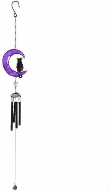 KDMD Black and Purple Animal Hanging Windchime – 2