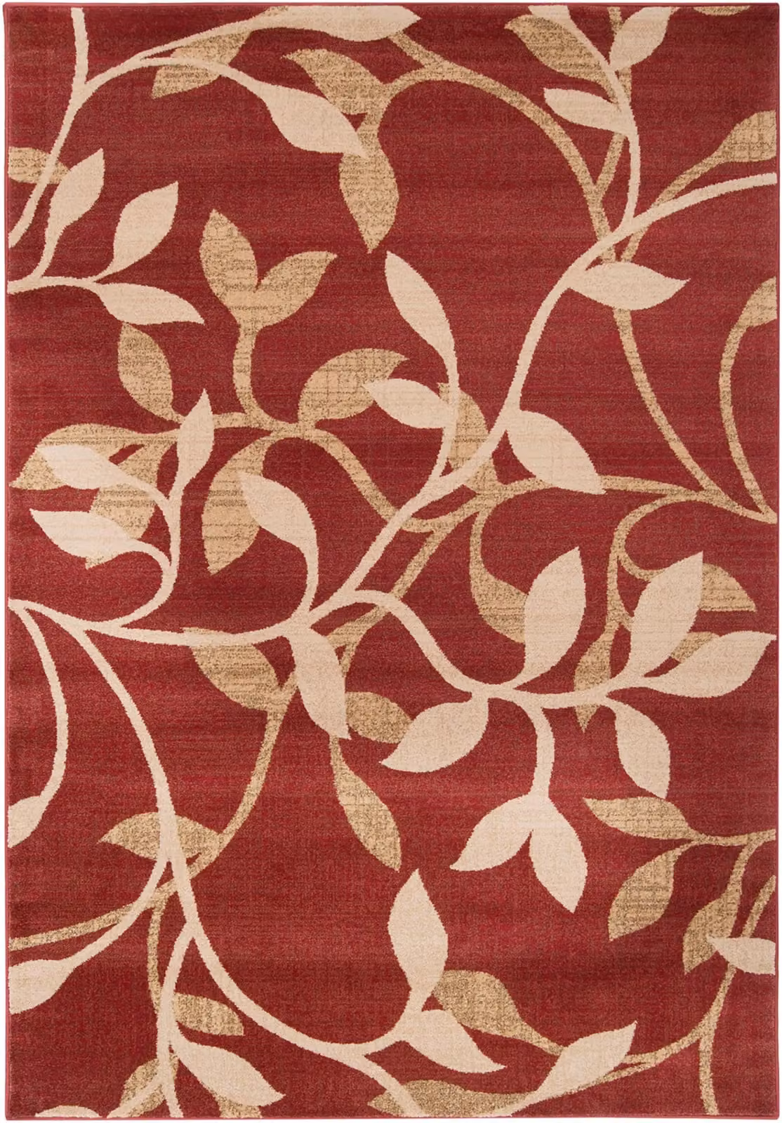 Livabliss Riley Vintage Red, Beige and Brown Traditional Boho Machine Woven Wool Rug, W: 120 cm, L: 160 cm – 2