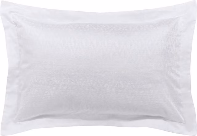 Bedeck of Belfast 1951 Kham White Combed Cotton Oxford Pillowcase