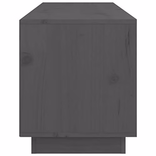 vidaXL Modern Grey Solid Pine Wood TV Cabinet W/D/H: 105 x 34 x 40 cm – 4