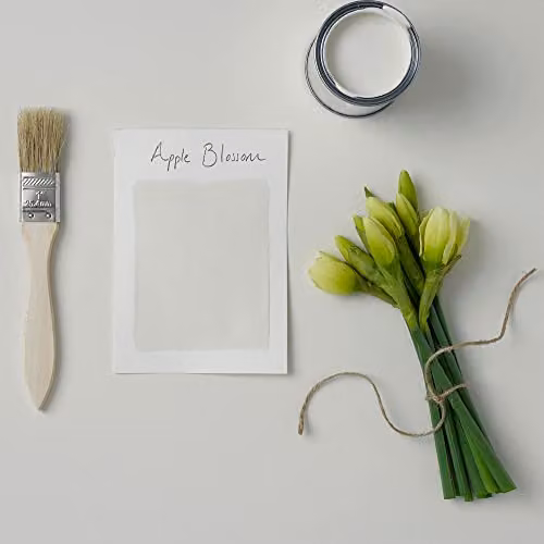 Rust-Oleum Water-Based Garden Paint in Matt Finish, Apple Blossom, 750ml, Grey/Green – 3