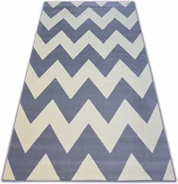 RugsX Base Rug in Grey, W/D/H: 140 x 190 x 1 cm