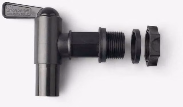 Harcostar Fast Flow Tap Connector in Black