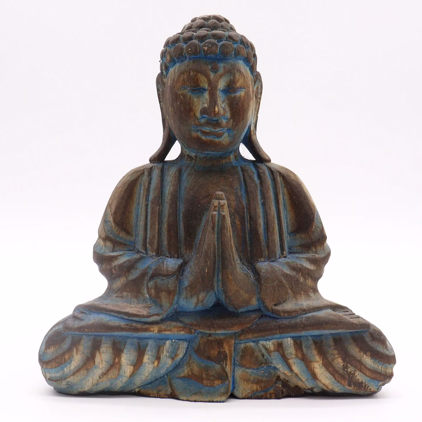 KDMD Blue Flower Mandala Buddha Feng Shui Tabletop Set – 3