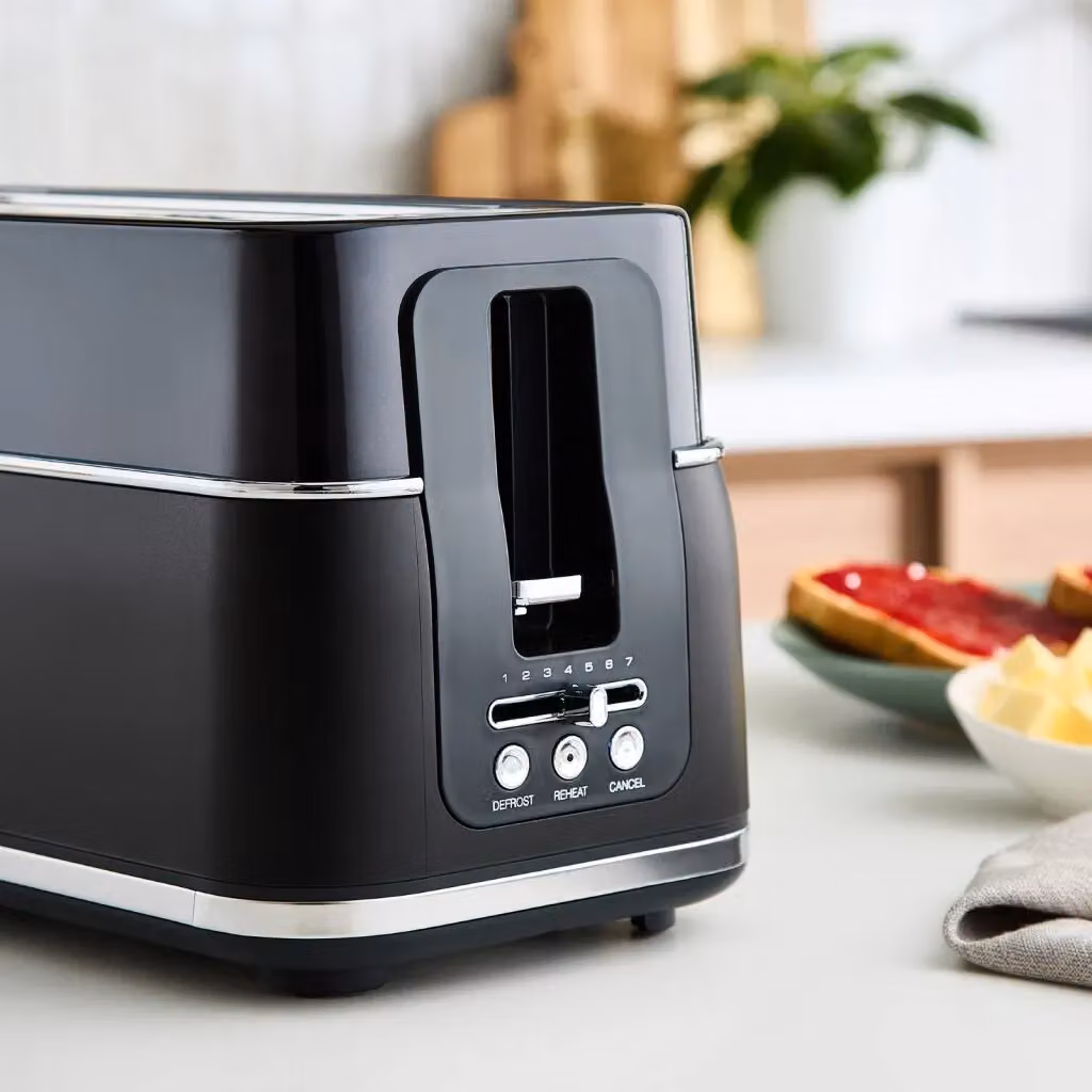 Morphy Richards Signature 4-Slice Toaster in Black – 4