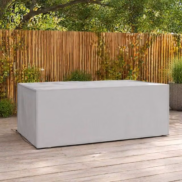 STILVORA Waterproof Grey Polyester Garden Furniture Cover – 1