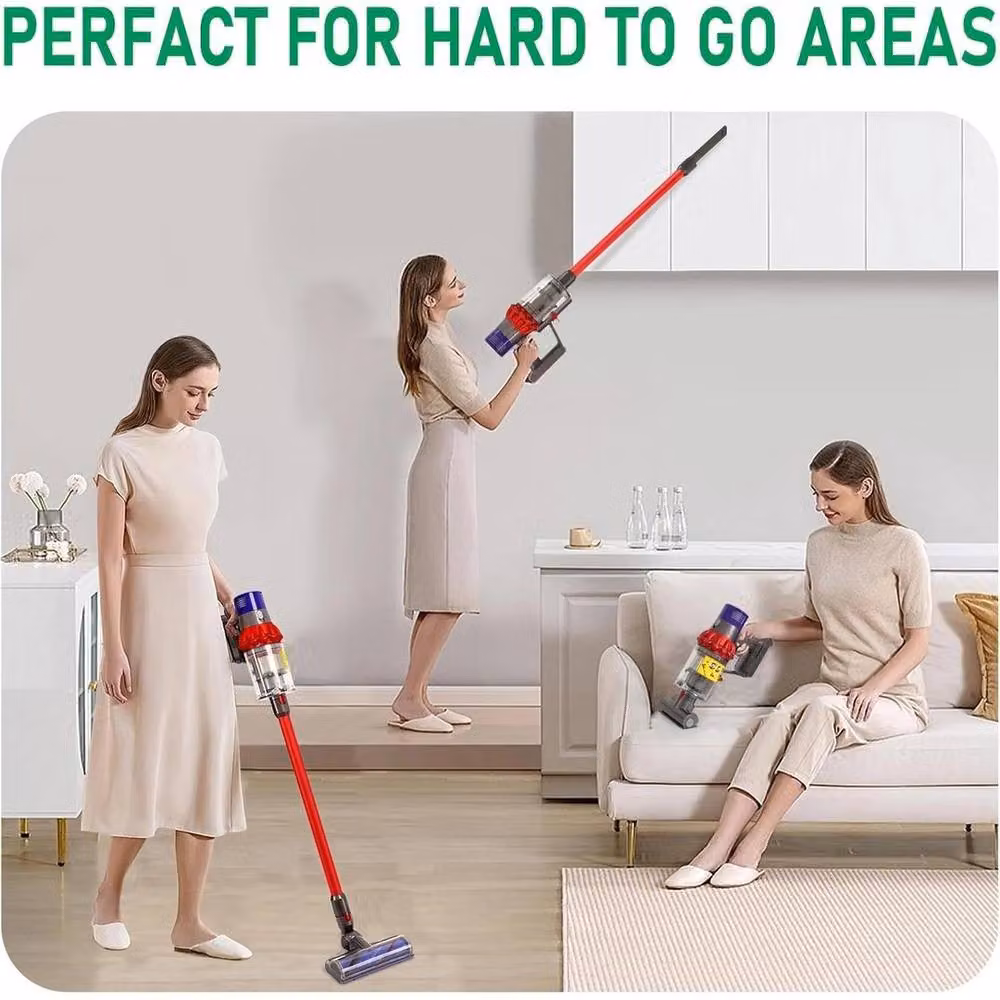 Pawnora Vacuum Cleaner Wand Pipe in Red – 3