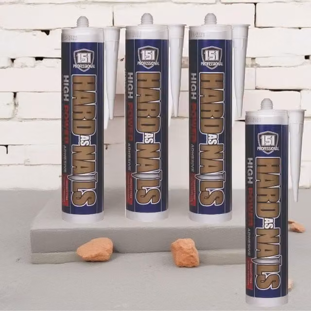 Hard as Nails High Power Strong Adhesive Solvent Free White 310 g