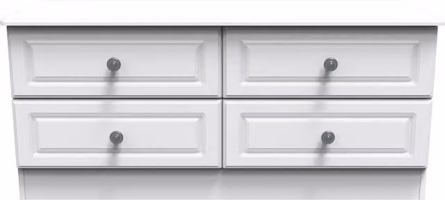 2 U Kendal 4 Drawer Bed Box in Off-White, Ready Assembled – 1