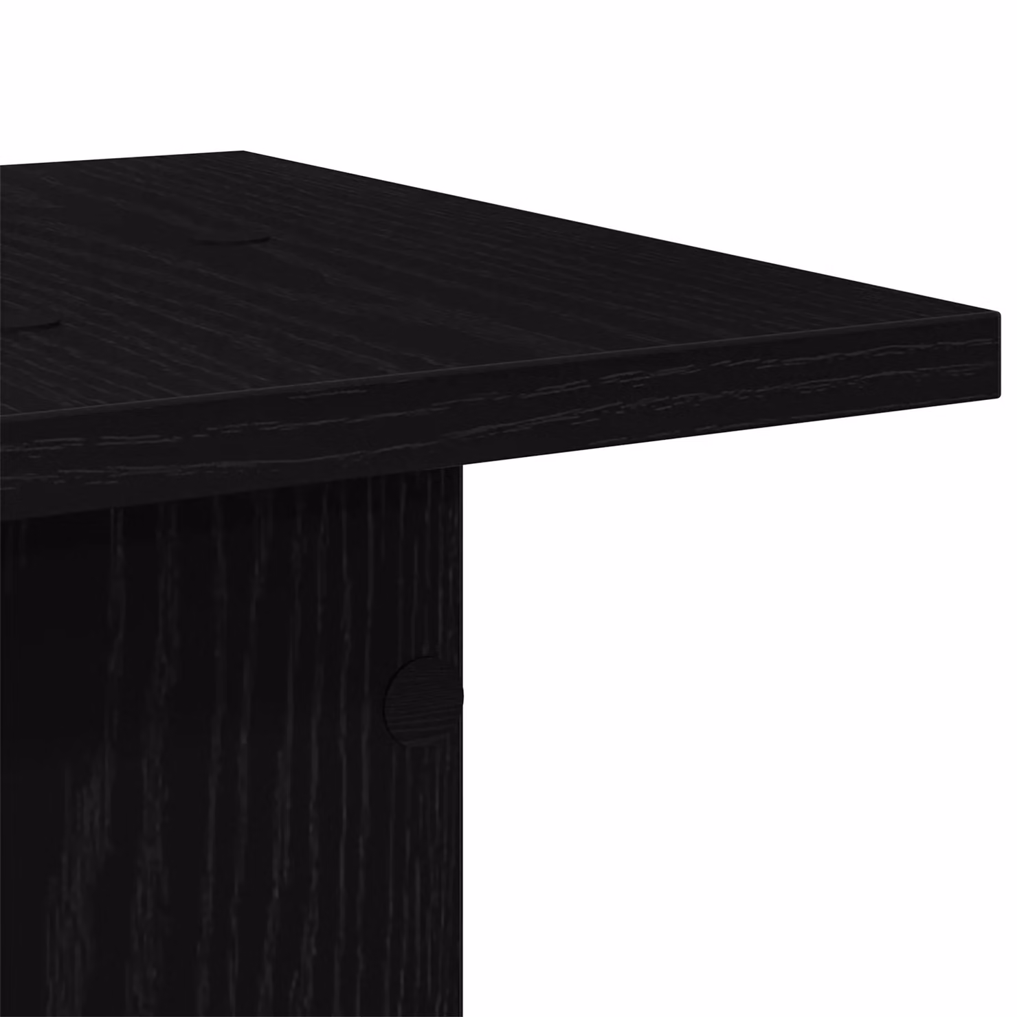 Berkfield Home Set of 2 Black Oak Plant Stands, W/D/H: 30 x 30 x 95 cm – 4