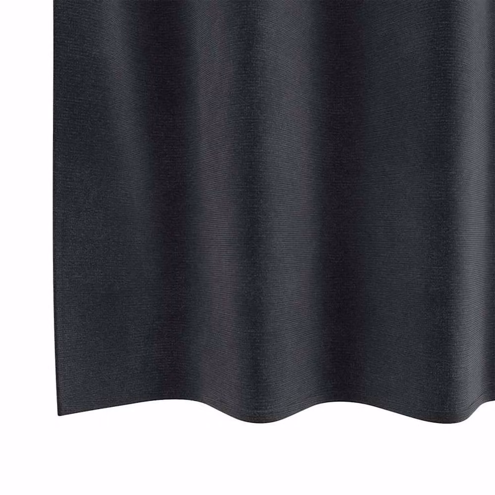 Berkfield Home Dark Grey Velvet Blackout Curtains with Eyelets, 2 Pack, W: 140 cm, H: 260 cm – 6