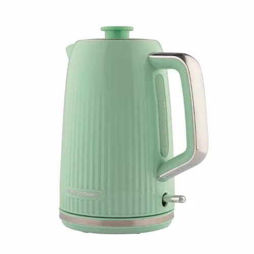 Hamilton Beach Miami Electric Kettle, 1.7 l, Green, with Auto Shut Off and Limescale Filter