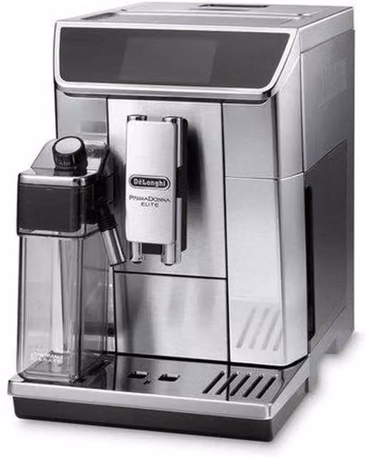 De'Longhi Primadonna Elite Bean to Cup Coffee Machine in Silver Stainless Steel
