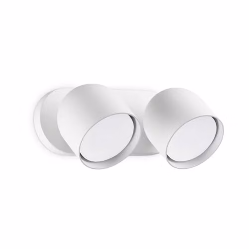 Netlighting Dodo 2 Light Twin Ceiling Spotlight White
