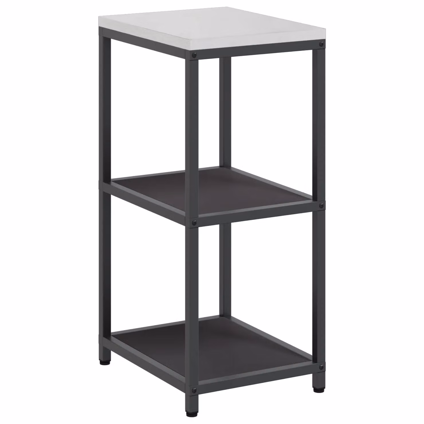 Berkfield Home Kitchen Storage Shelf in Matt Black Metal – 1