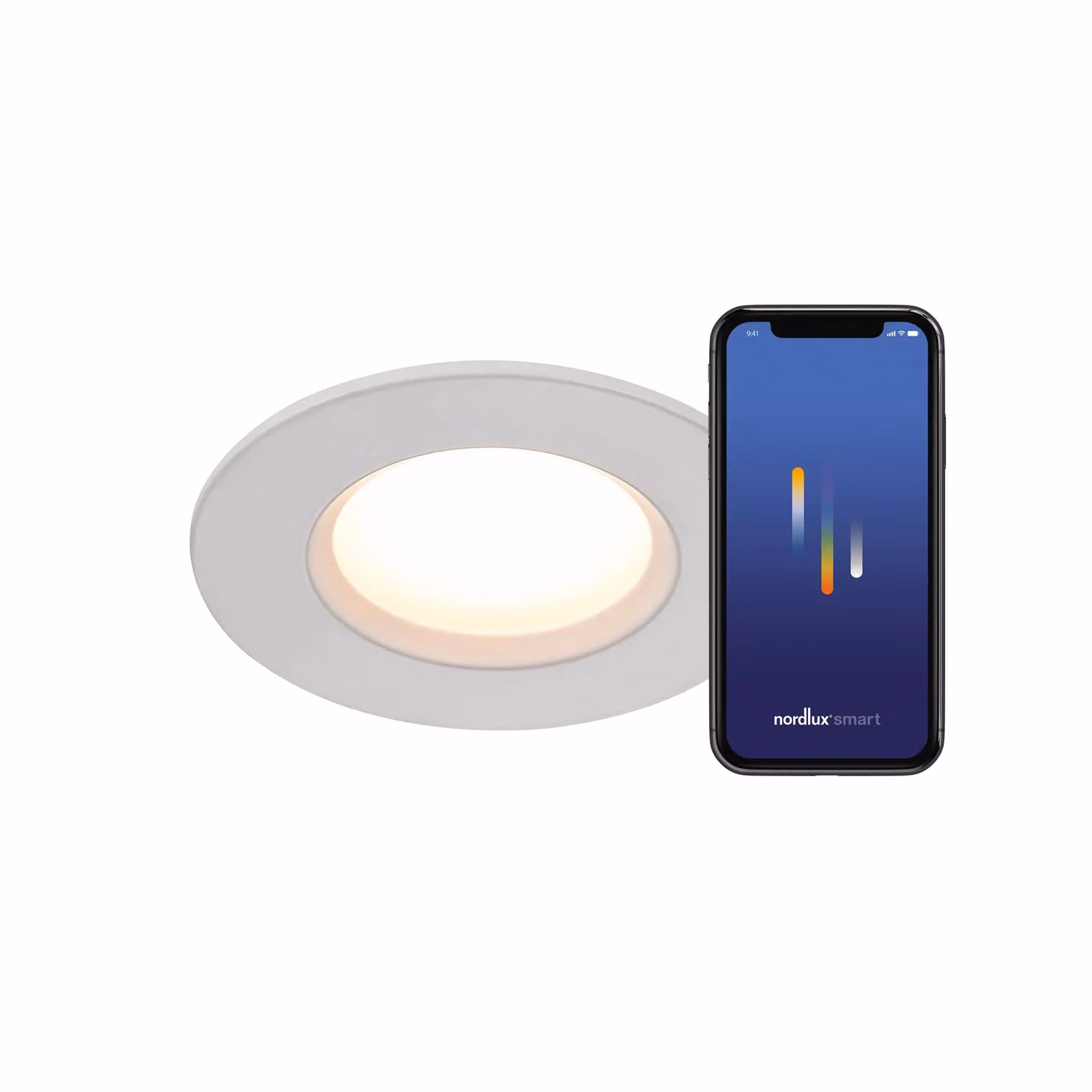 Nordlux Doradosmar White LED Outdoor Recessed Downlight, IP65, Adjustable CCT, Mains Powered – 2