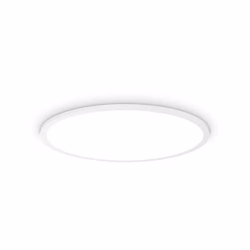 Ideal Lux Fly LED Semi Flush Ceiling Light, White, 60 cm, 4000K, IP40
