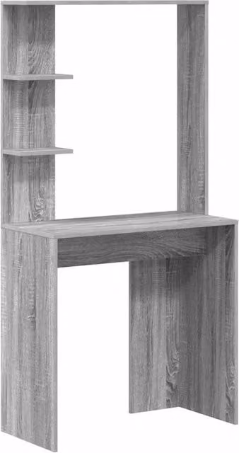 Berkfield Home Grey Sonoma Engineered Wood Compact Computer Desk – 1