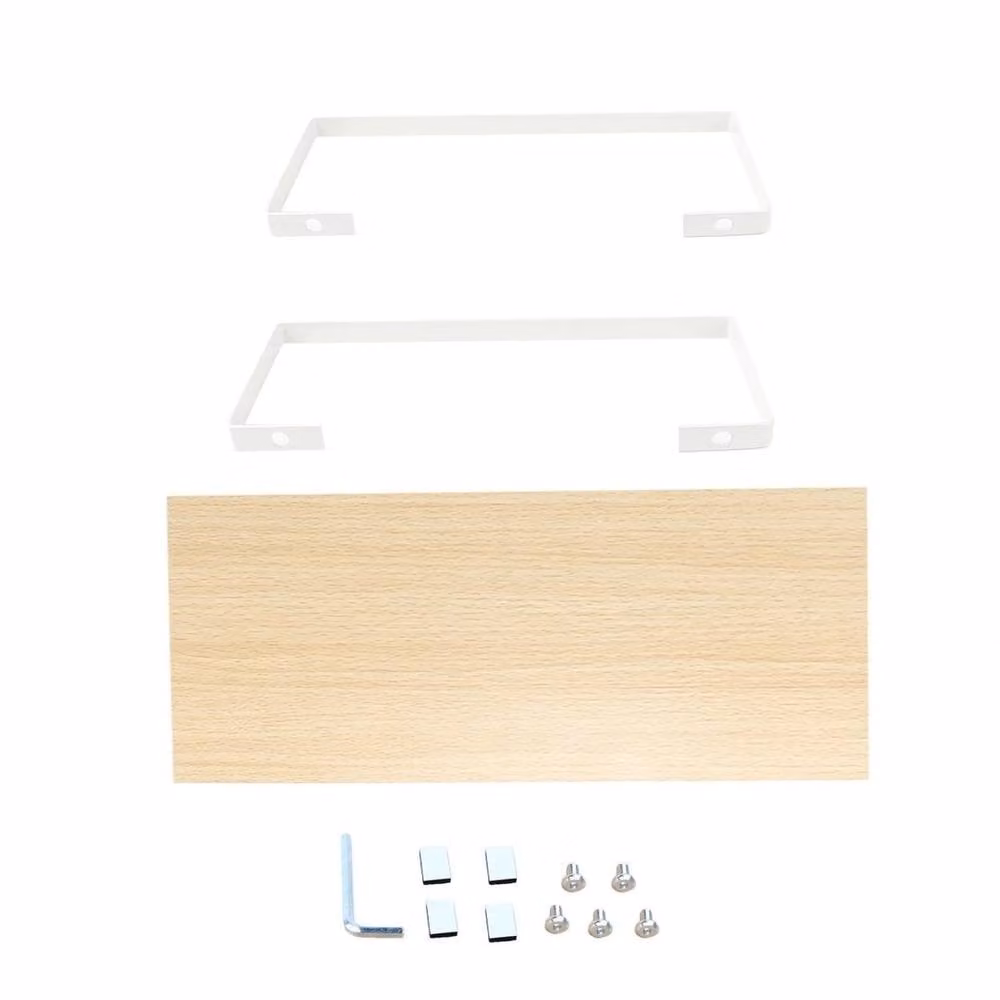 PAWNORA Computer Monitor Stand Riser, White, 50 cm – 1