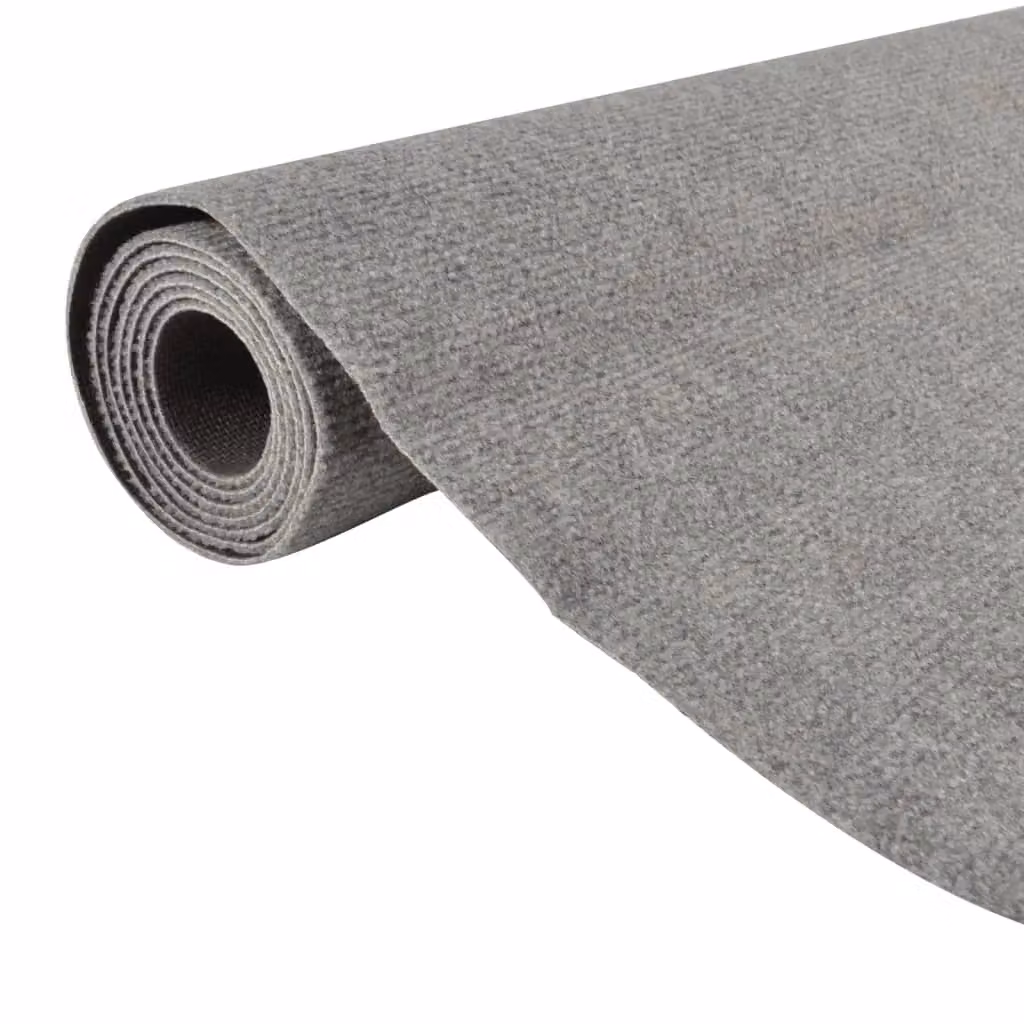 Berkfield Home Round Grey Polyester Carpet Runner, Diameter: 100 cm – 4