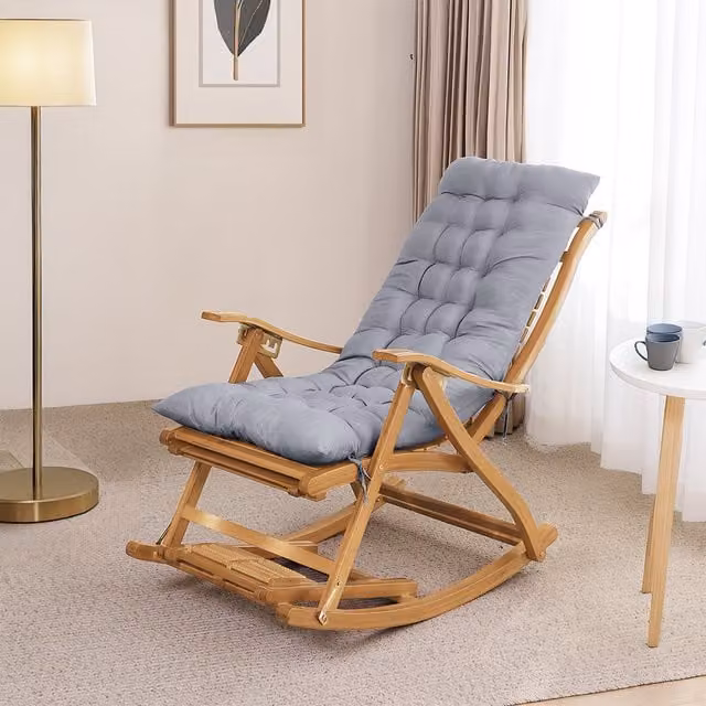 Lifeideas Outdoor Soft Lounger Cushion in Grey, W/D/H: 110 x 40 x 40 cm