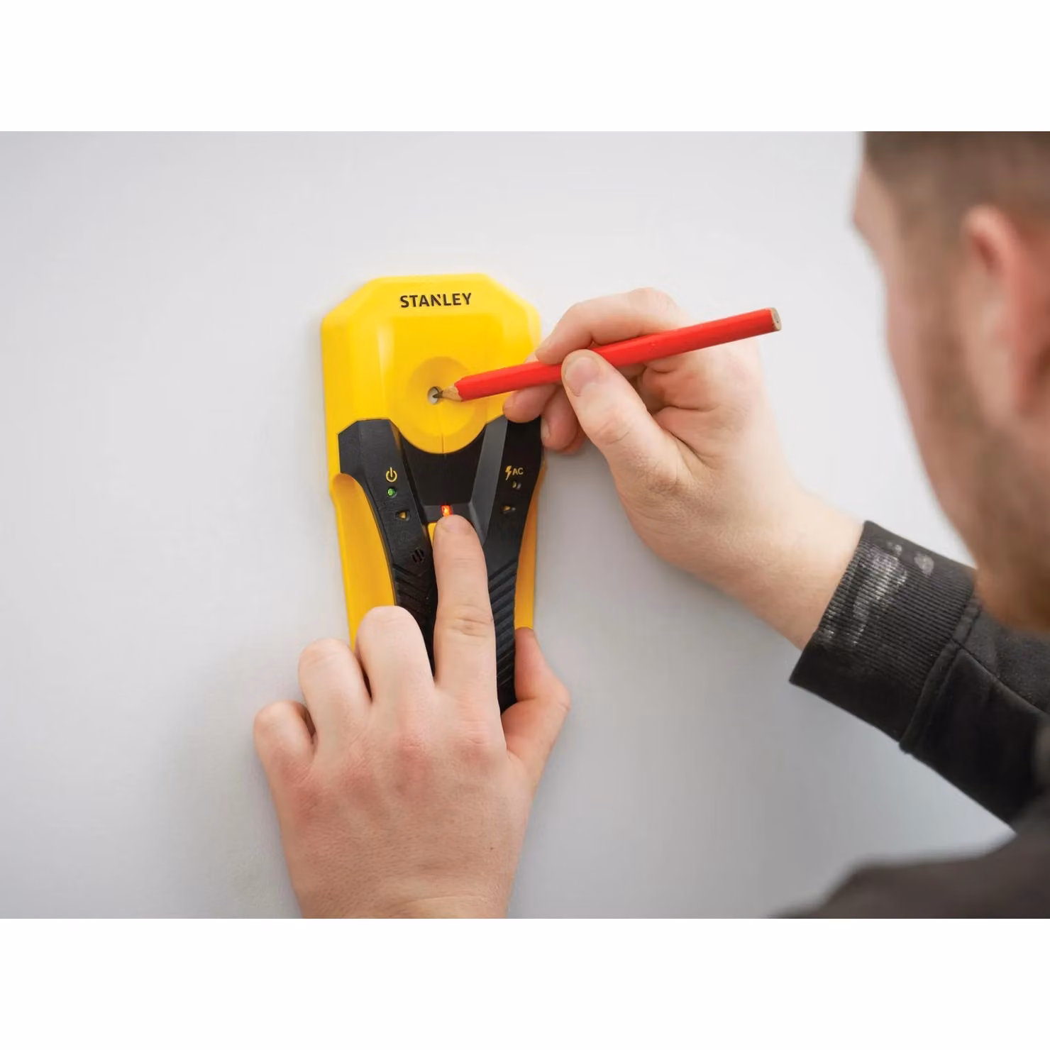 Stanley S160 Stud Sensor in Yellow and Multicolour – 3