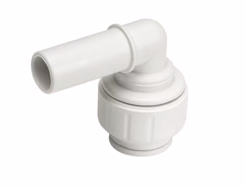 John Guest Speedfit PEM222222W White Stem Elbow 22 mm x 22 mm