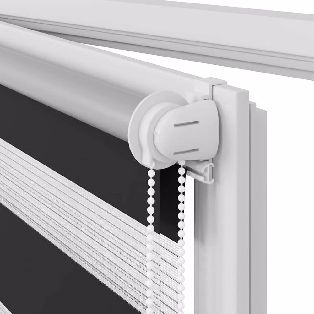 Berkfield Home Elegant Zebra Blind, Black and White, W: 50 cm, H: 100 cm – 5