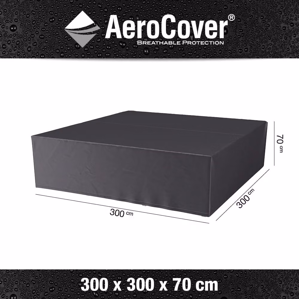 Ruma AeroCover Waterproof Breathable Garden Sofa Cover in Dark Grey, W: 300 cm, D: 300 cm, H: 70 cm – 2