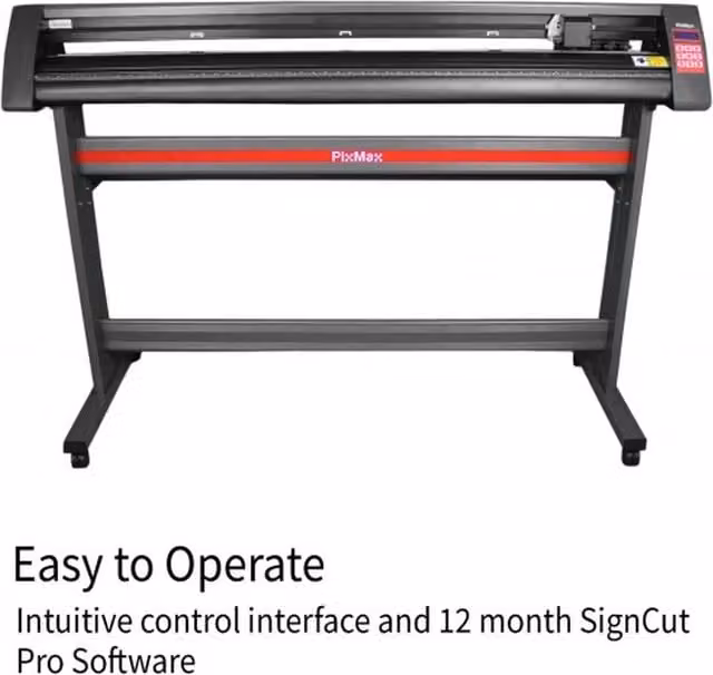 PixMax 59 Vinyl Cutter XL with Flexi Starter Software, Black