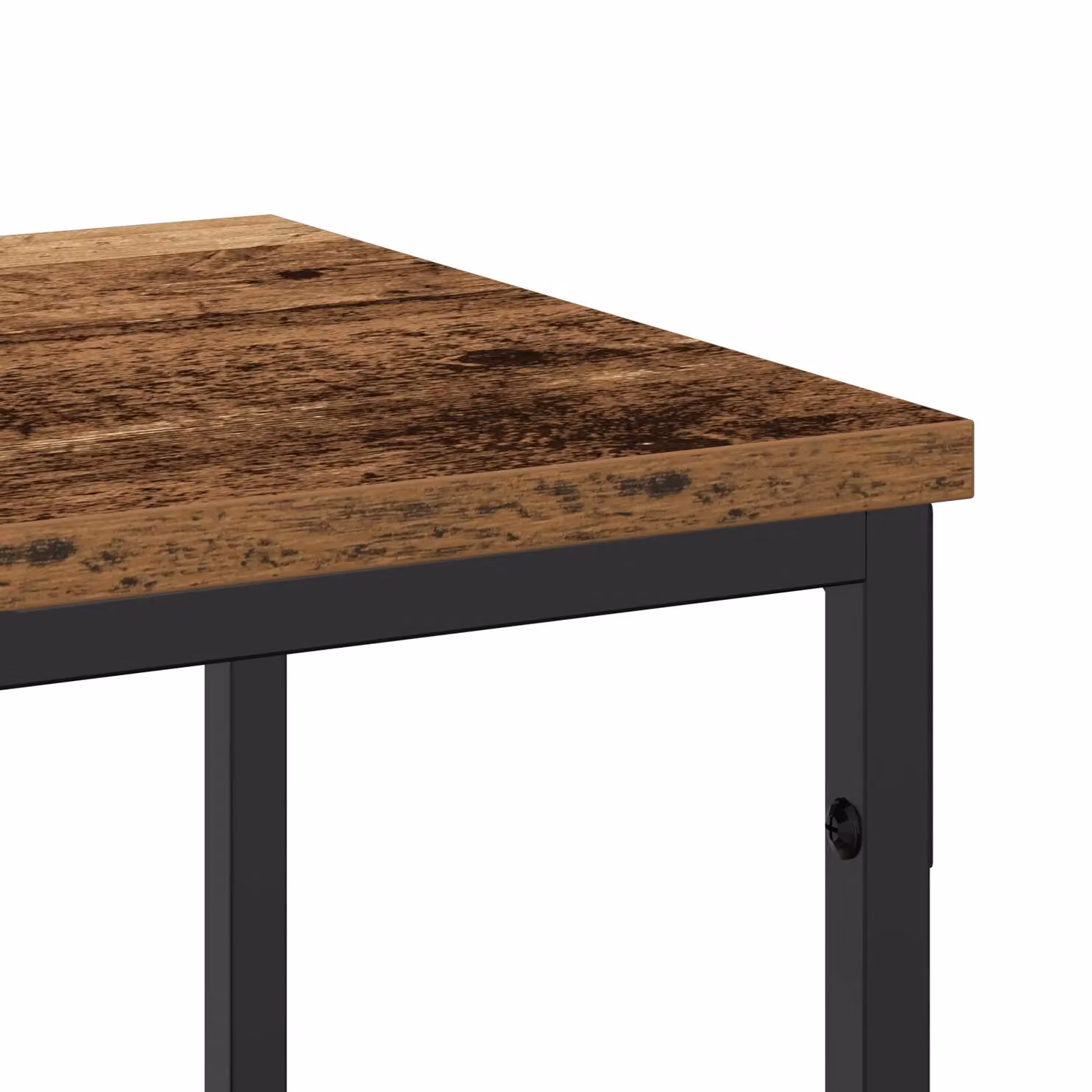 Berkfield Home Industrial Console Table in Brown and Black, W/D/H: 200 x 30 x 75 cm – 2