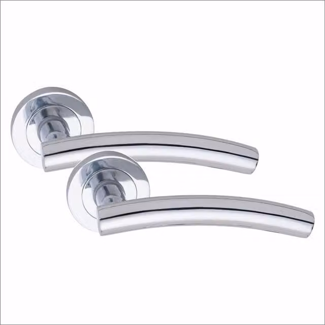 Golden Grace Chrome Door Handles