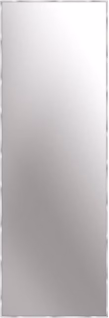 Nielsen Design Alpha Aluminium Rectangular Wall Mirror in Silver, W: 50 cm, H: 150 cm