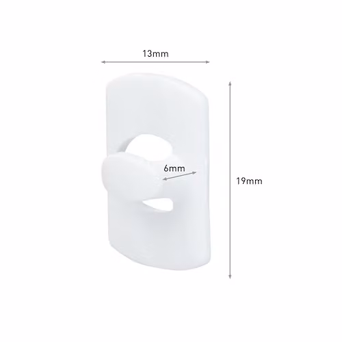 3M Command Decorating Clips with 20 Mini Hooks and 24 Small Strips in Transparent and White – 2