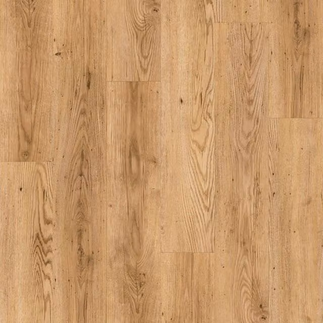 Guardian Click Wood Look Vinyl Flooring Planks in Denver Oak Brown, Pack of 8, W: 18 cm, L: 122 cm