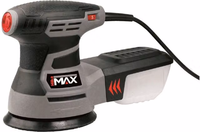Hilka Random Orbit Sander in Black and Grey