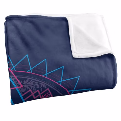 LOGOVISION Harry Potter Deathly Hallows Super Soft Fleece Throw Blanket, Multicolour, W: 127.0 cm, H: 152.4 cm – 2