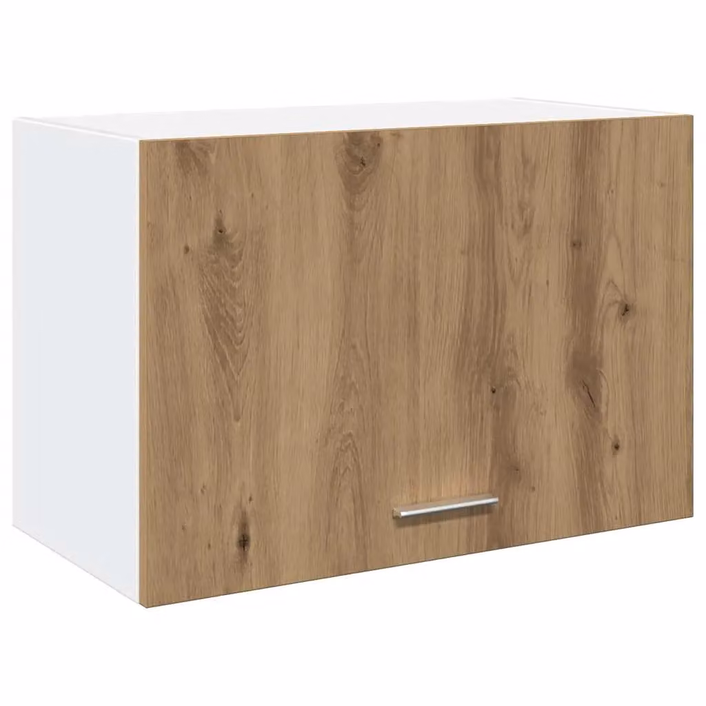 Berkfield Home Lyon Artisan Oak Hanging Wall Cabinet in Brown, W: 60 cm, D: 31 cm, H: 40 cm – 2